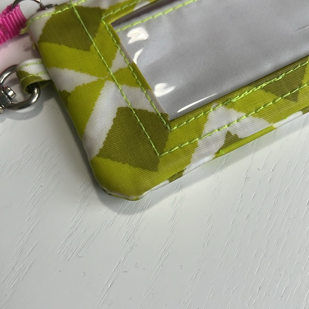SCOUT idkase keychain clip wallet White Pink Green - Picture 4 of 8